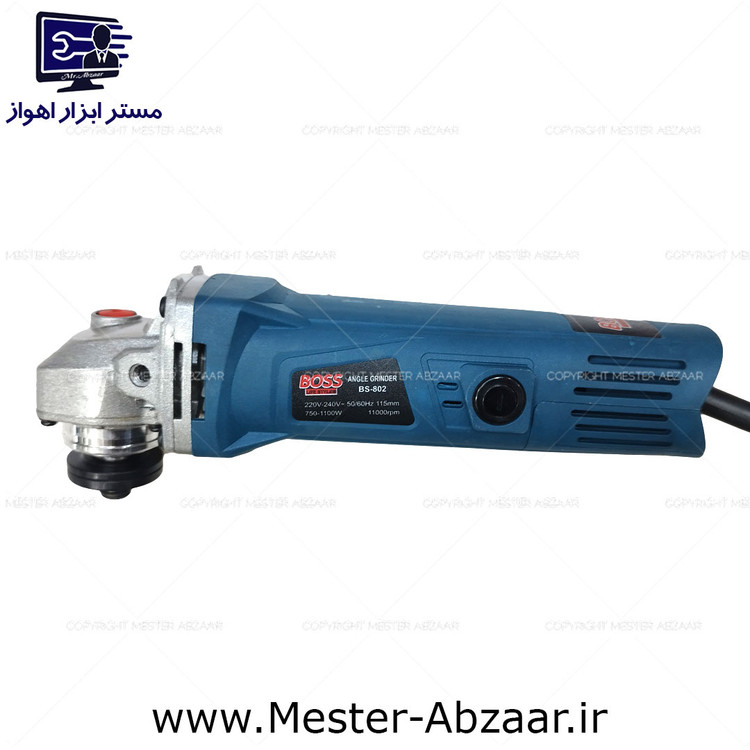 کیت دو قلو دریل برقی و مینی فرز باس مدل BOSS 5835 BS-802