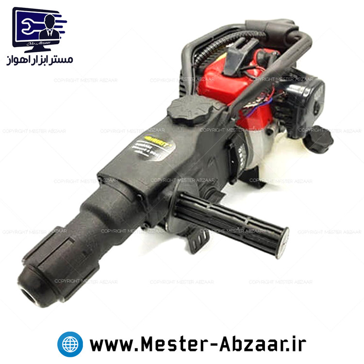 چکش تخریب بتن کن 11 کیلویی دو کاره بنزینی آپ اسپریت مدل 58 UPSPIRIT