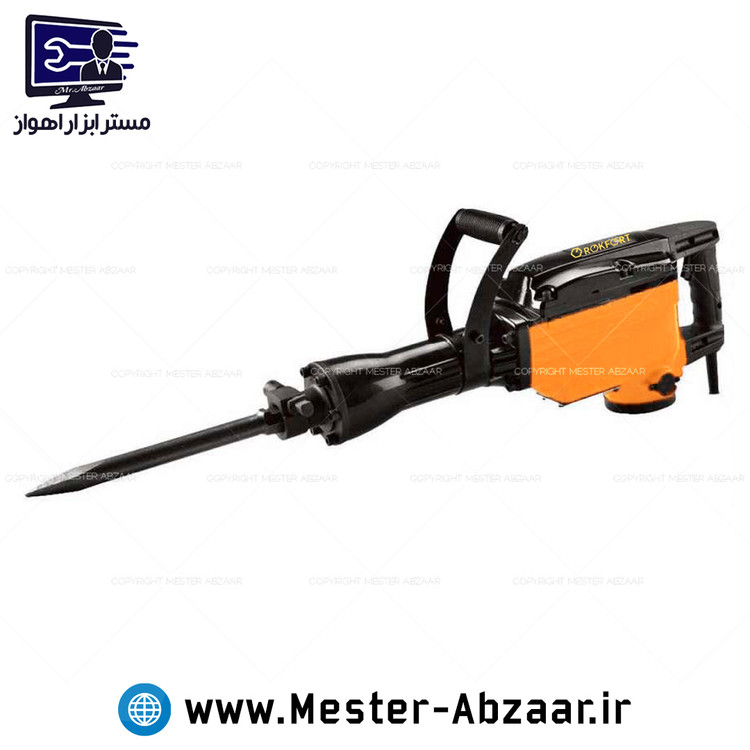 چکش تخریب دریل هیلتی 16 کیلو راکفورت 3200 وات بتن کن پیکور معروف به 17 و 19 کیلو مدل RKDH32001 ROKFORT