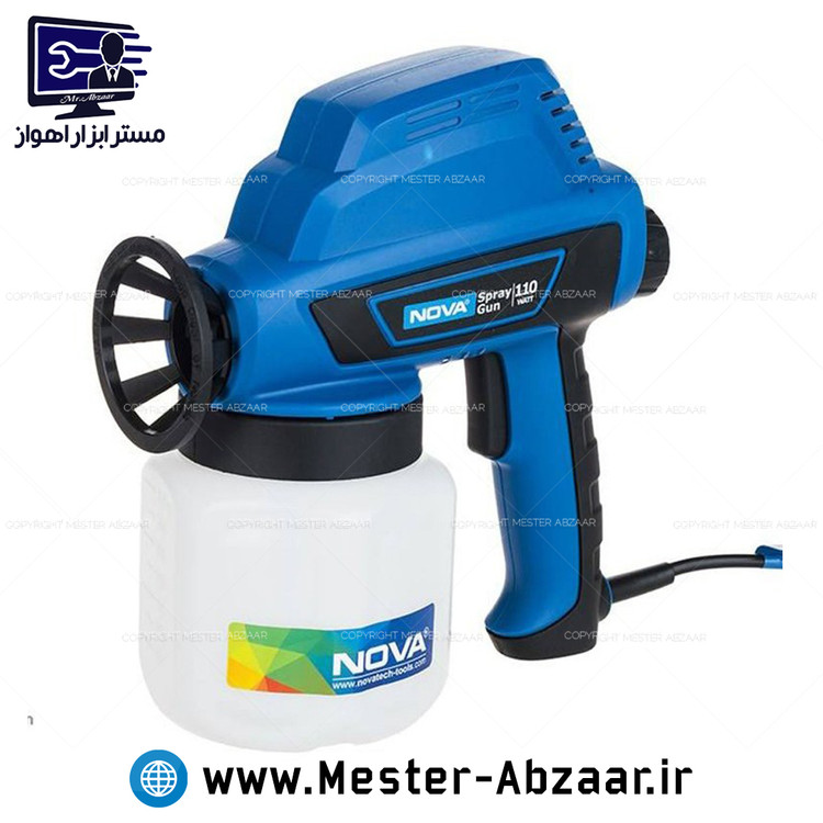 پیستوله برقی 110 وات نووا پمپ سرخود مگنتی با گارانتی مدل NTS 2740