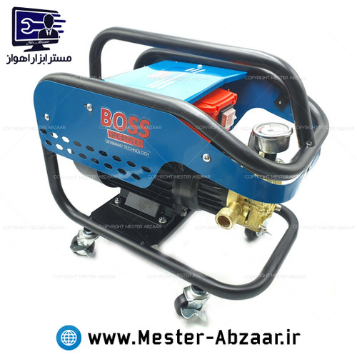 کارواش دینامی شاسی 3000 وات 300 بار چرخ دار صنعتی باس لیسانس آلمان مدل 300BAR BOSS