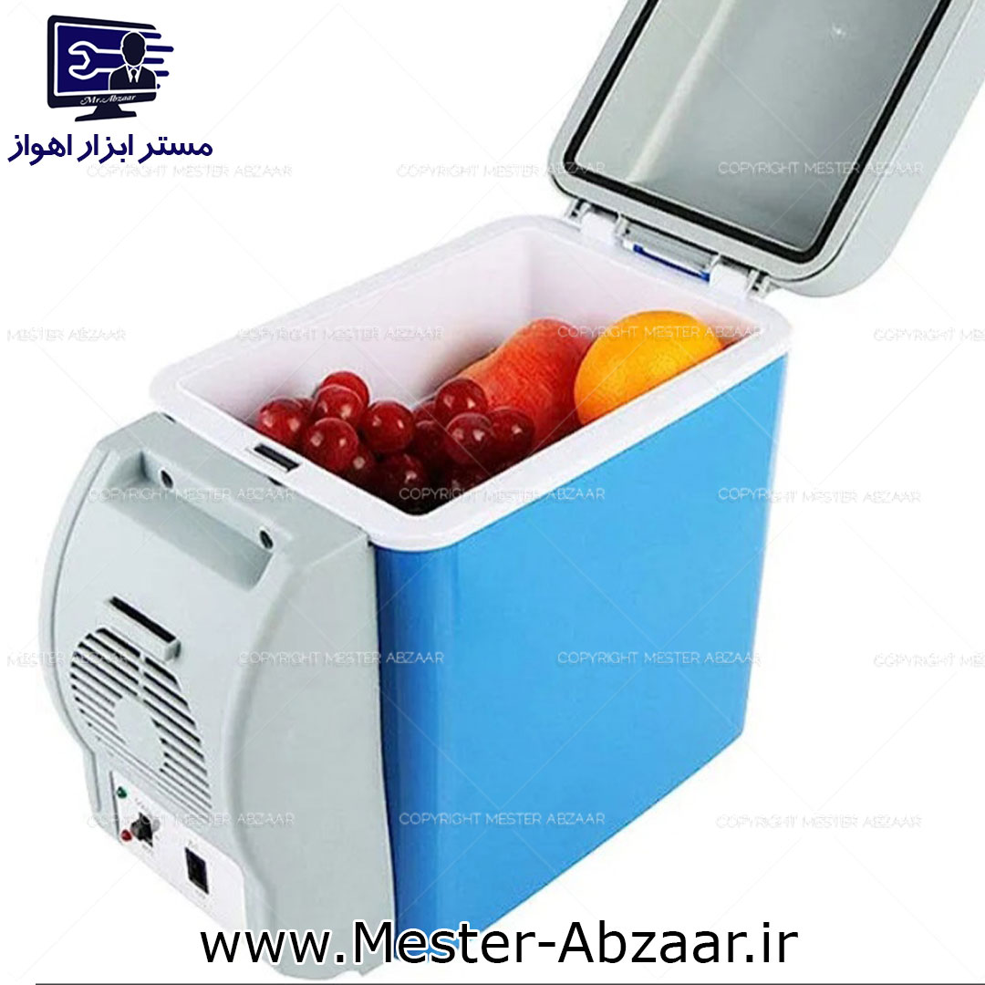 یخچال مسافرتی 12 ولت فندکی خودرو همراه 7.5 لیتری پرتابل سرد و گرم مدل Refrigerator portable