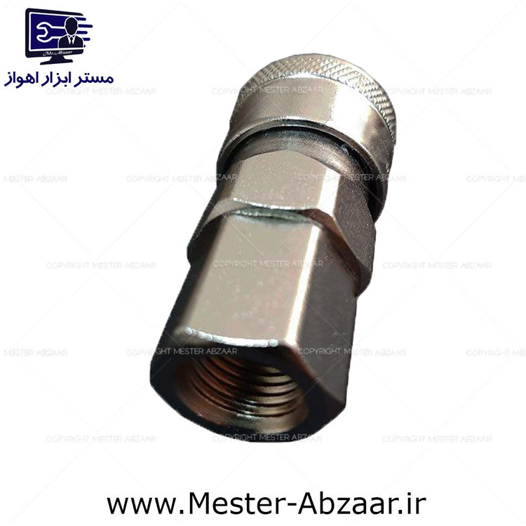 کوپلینگ کمپرسور هوا پمپ باد یک چهارم 1/4 اینچ سایلنت و روغنی رزوه داخل مدل SF20