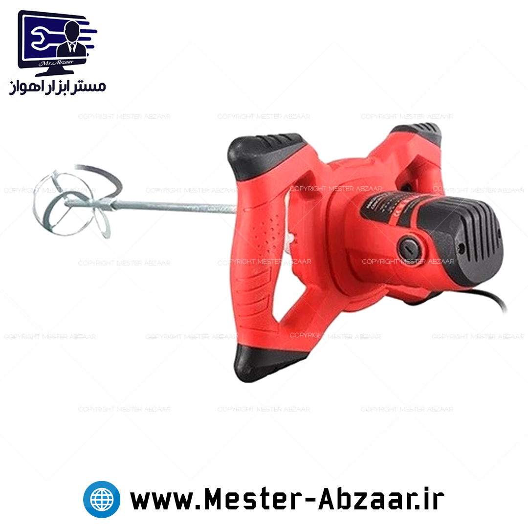 میکسر همزن برقی صنعتی دیمردار اصلی با 1200 وات قدرت و 120 میلی ادون مدل EDON DM-1200