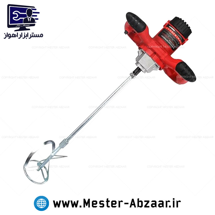 میکسر همزن برقی صنعتی دیمردار اصلی با 1200 وات قدرت و 120 میلی ادون مدل EDON DM-1200