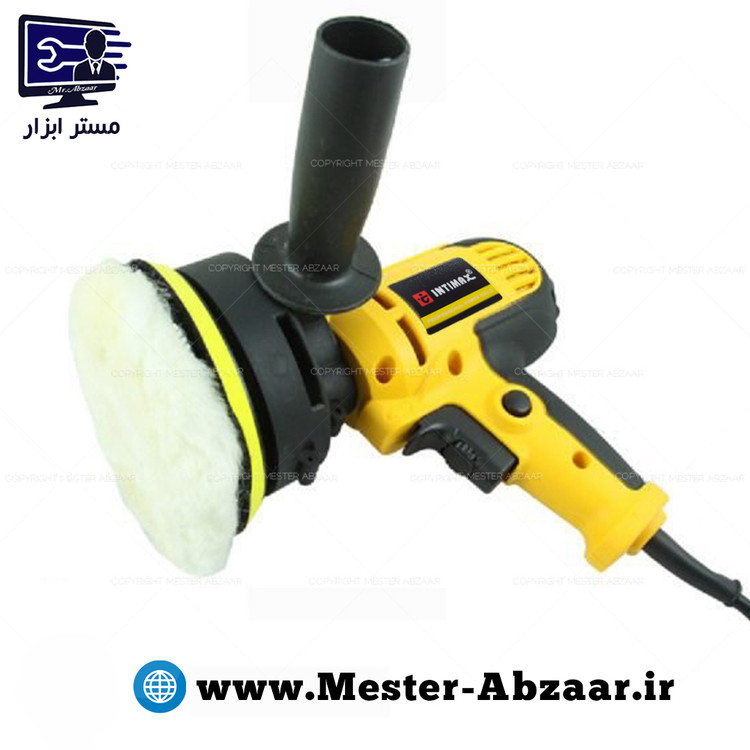 پولیش دریلی دیمردار تفنگی 800 وات اینتیمکس دستی مدل INTIMAX polisher 0221