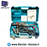 دریل بتن کن چکشی سه کاره سه کیلویی پی ام با گارانتی آنکور و تبدیل سه نظام و تخریب مدل PM11254 ANCHOR