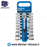 ست بکس ریلی 1/2 اینچ 20 پارچه نوا فشار قوی برند NOVA مدل 6692