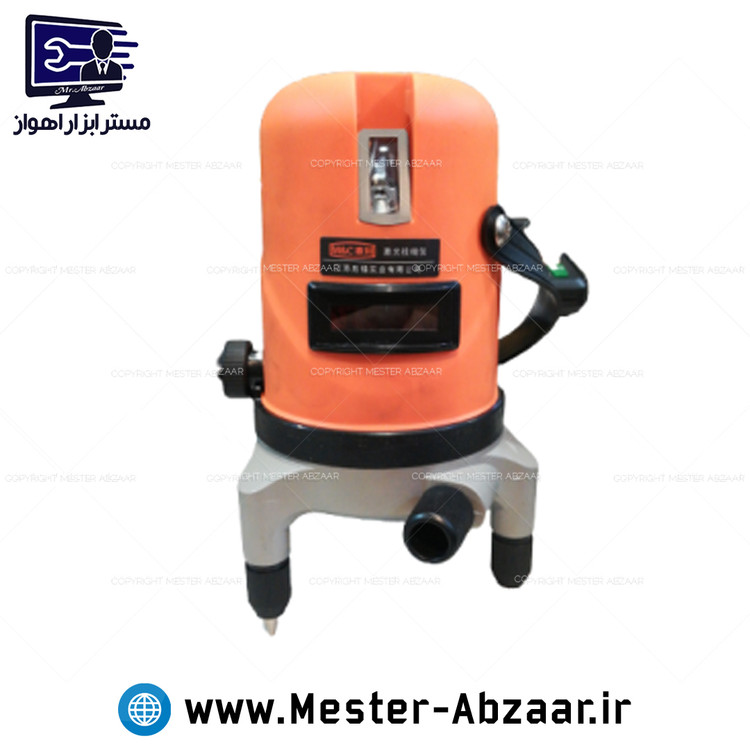 تراز لیزری پی ام دو خط مدل LG2 نور قرمز با گارانتی با کیف و لوازم آنکور ANCHOR PM