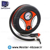 پمپ باد فندکی خودرو طرح تایر مینی کمپرسور هوا تک سیلندر ماشین مدل air compressor 260psi