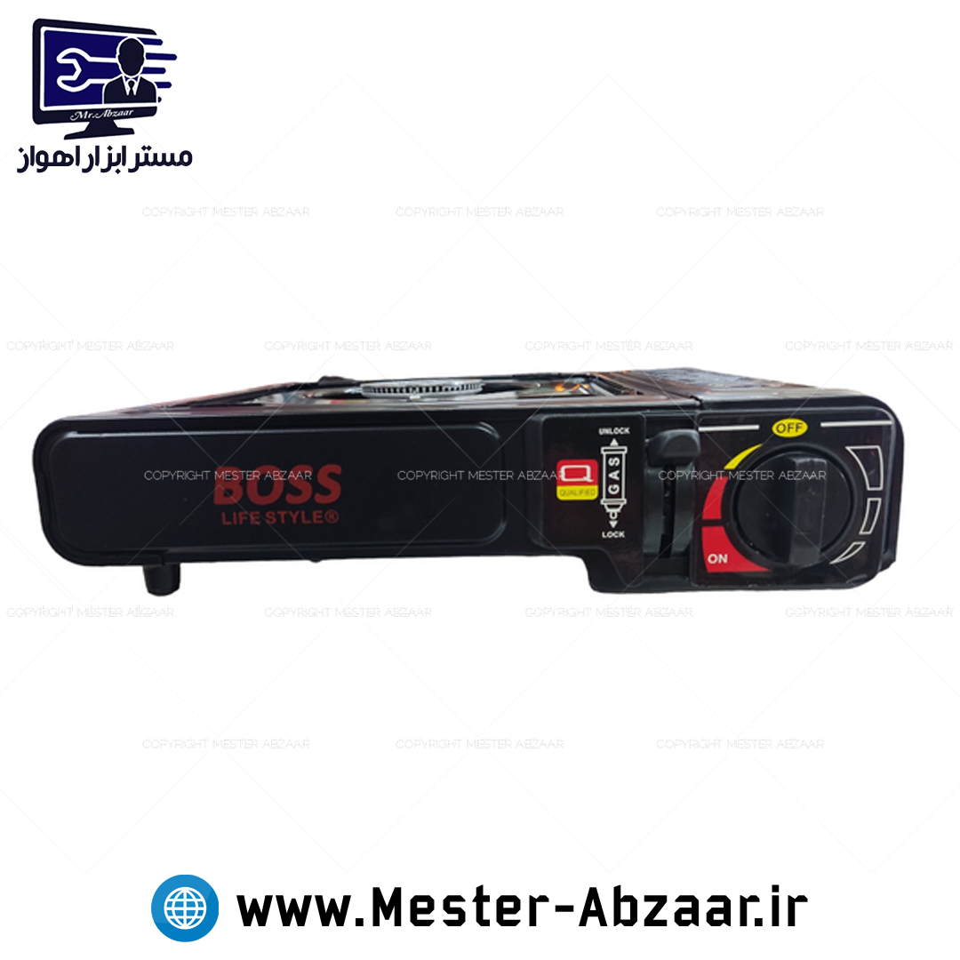 اجاق گاز مسافرتی باس کپسول خور مناسب پیکنیک و کمپینگ برند BOSS لیسانس آلمان مدل BDZ-155-A