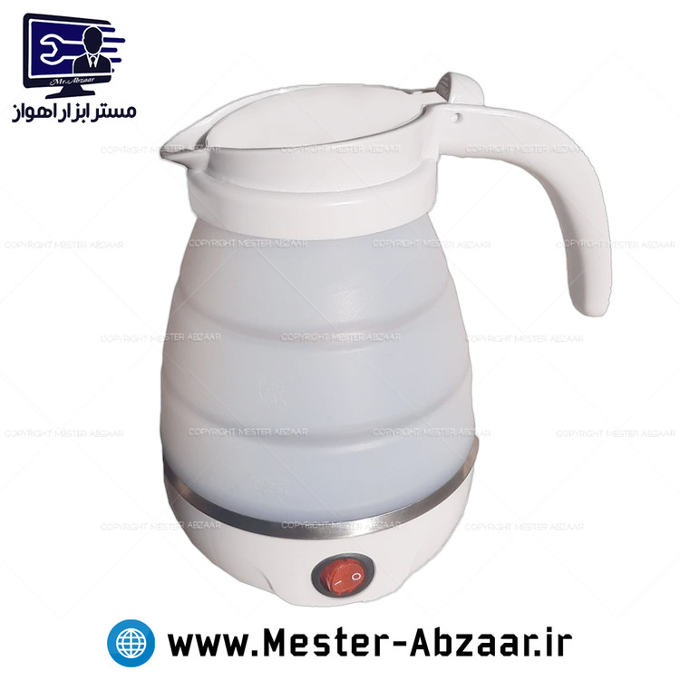 کتری سفری تاشو برقی مسافرتی کمپینگ و پیکنیک مدل Electric Kettel
