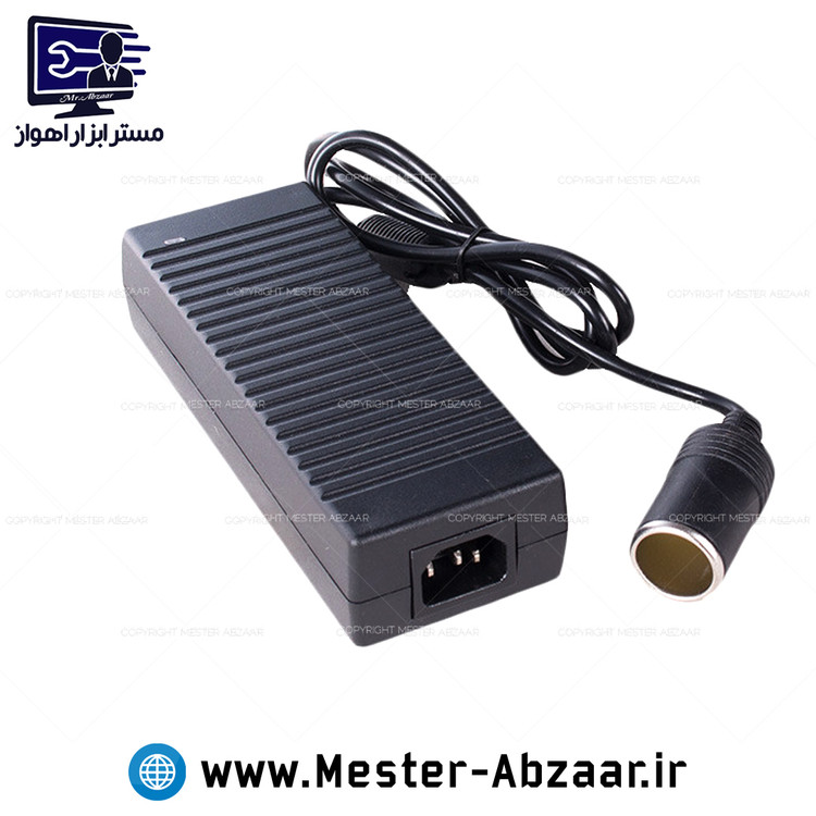 پمپ باد و کمپرسور فندکی دو سیلندر اتصال به برق شهری و خودرو بیست با لوازم با گارانتی برند BIST مدل tm8