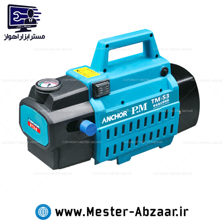 کارواش دینامی 100 بار واقعی 1800 وات پی ام آبی با گارانتی آنکور القایی مدل P.M TM-S3