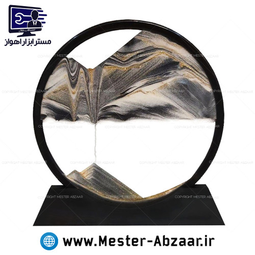 تابلو شنی استندی 7 اینچ دارای رنگ بندی مدل دایره QUICKSAND PAINTING 7IN
