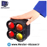 اسپیکر بلوتوثی رقص نور قابل حمل GTS 1835 سایز 3 اینچ