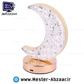چراغ خواب شارژی طرح ماه لمسی کریستالی مدل 8208 Touch Lamp Night Light