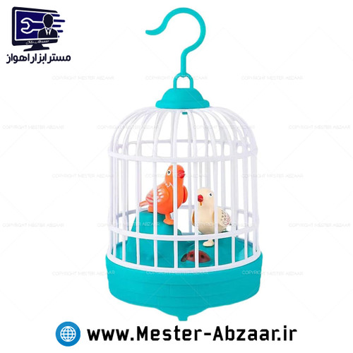 پرنده موزیکال سخنگو شارژی ضبط صدا اسباب بازی قفس بلبل آواز خوان مدل BIRD CAGE MUSICAL