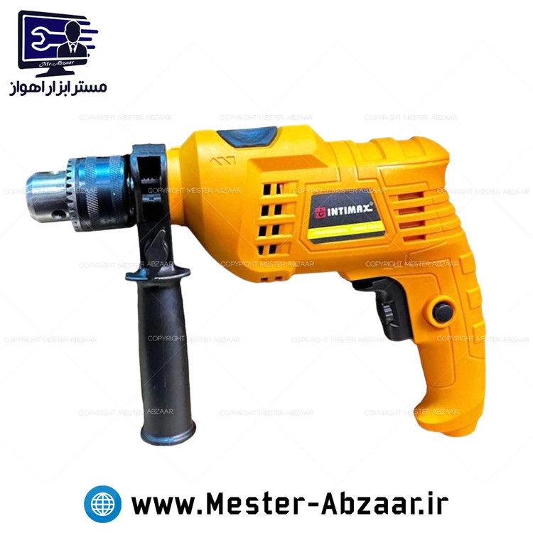 دریل چکشی برقی ۱۳ میلی متری 1200 وات اینتیمکس برند INTIMAX مدل ۰۱۴۰