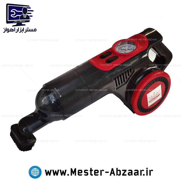 پمپ باد فندکی و جاروبرقی دو کاره خودرو استرانگ مدل STG2440