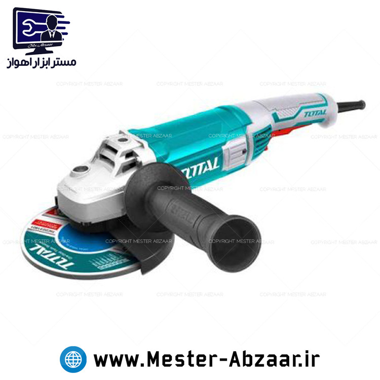 فرز سنگبری 230 میلی متری 2200 وات صنعتی سنگ جت بزرگ برقی توتال اصلی مدل TG12223026 TOTAL