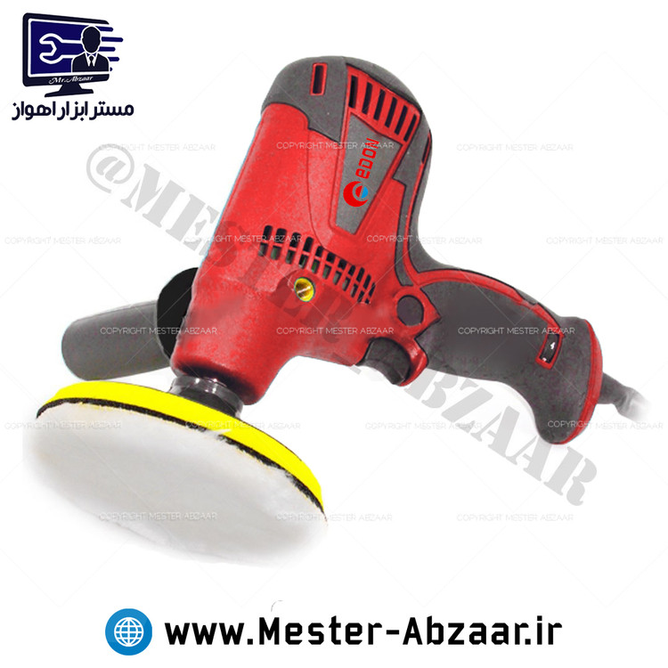 پولیش دریلی دیمردار دستی حرفه ای ادون تفنگی مدل EDON BM125/600