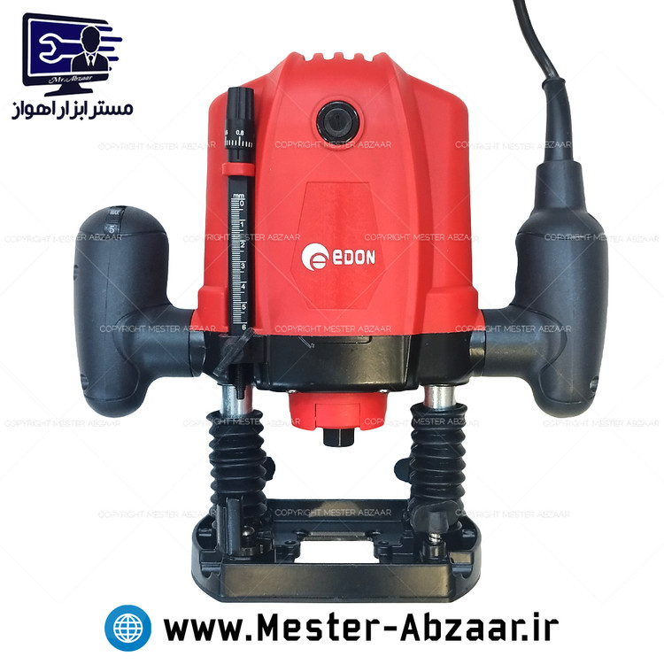اور فرز نجاری دیمردار ادون 1400 وات روتر حکاکی بزرگ مدل EDON PR-8/1400