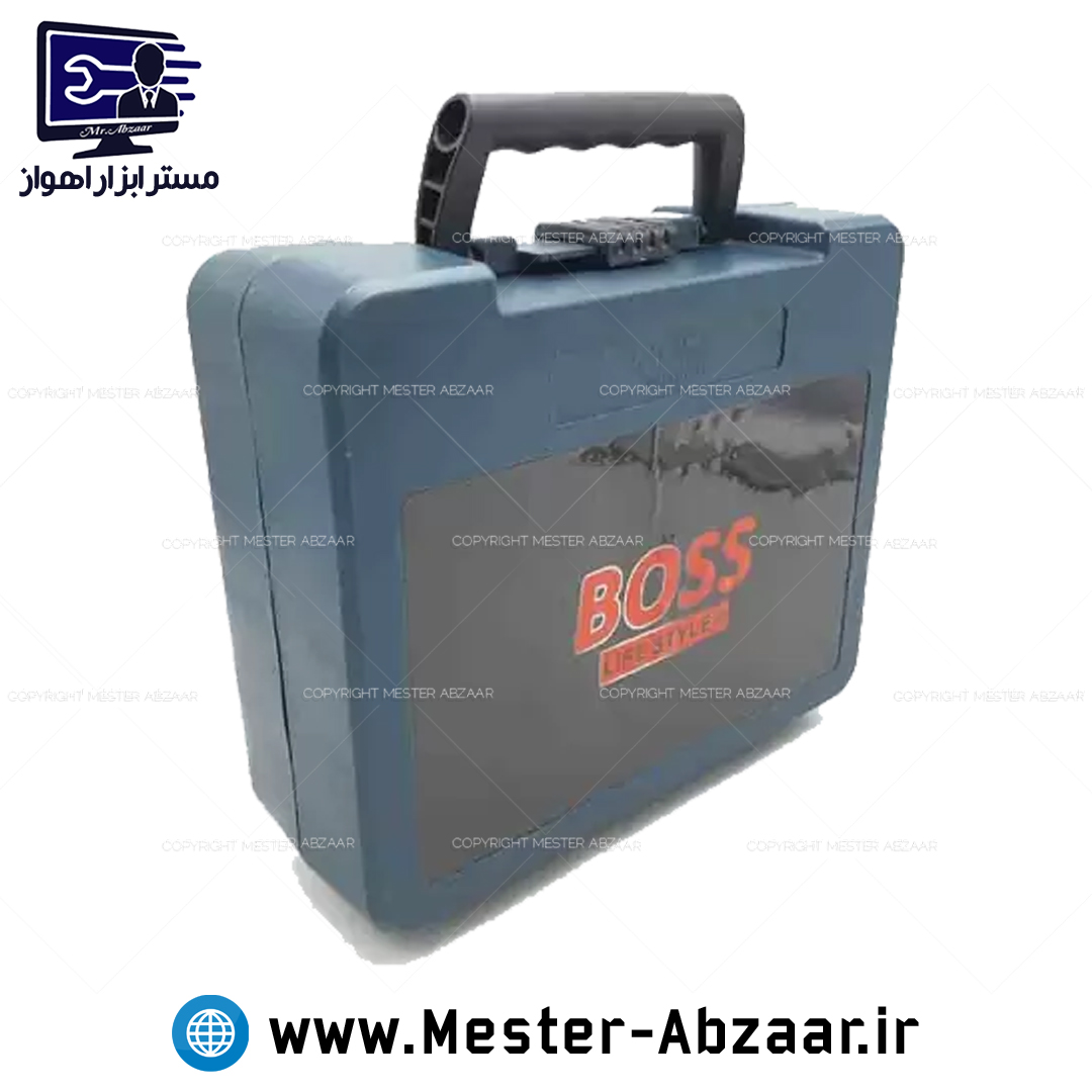 ست مته و ابزار دریل 204 عددی باس کیف چهار طبقه برند BOSS مدل bs-204