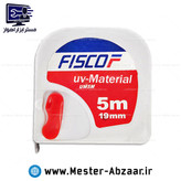 متر دستی 5 متری طرح فیسکو برند فیسکاف مدل FISCUF UM5M