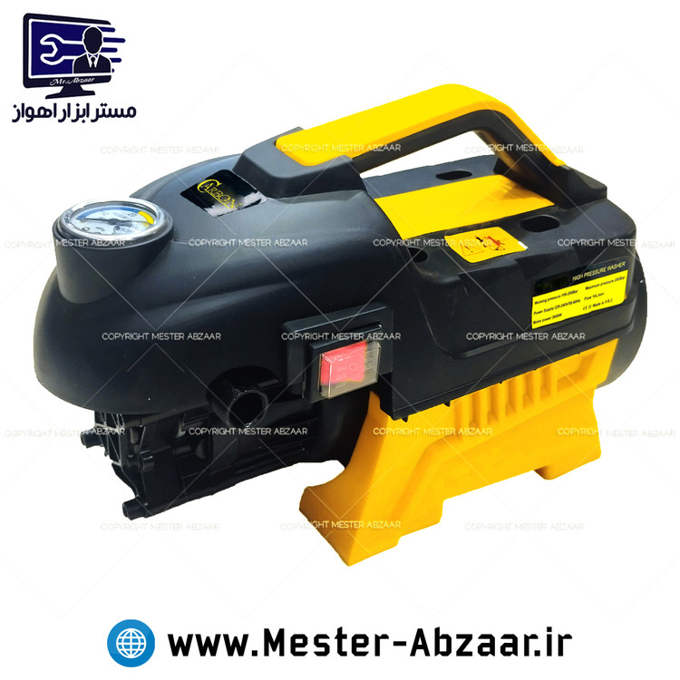 کارواش دینامی 200 بار 3000 وات خانگی کربن مدل CARBON 3000W