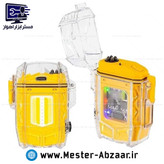 چراغ قوه نورافکن شارژی چندکاره فندک پلاسمایی اتمی کمپینک مسافرتی ضد آب مدل TRAVEL CHARGING D48-2