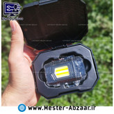 چراغ قوه نورافکن شارژی چندکاره فندک پلاسمایی اتمی کمپینک مسافرتی ضد آب مدل TRAVEL CHARGING D48-2