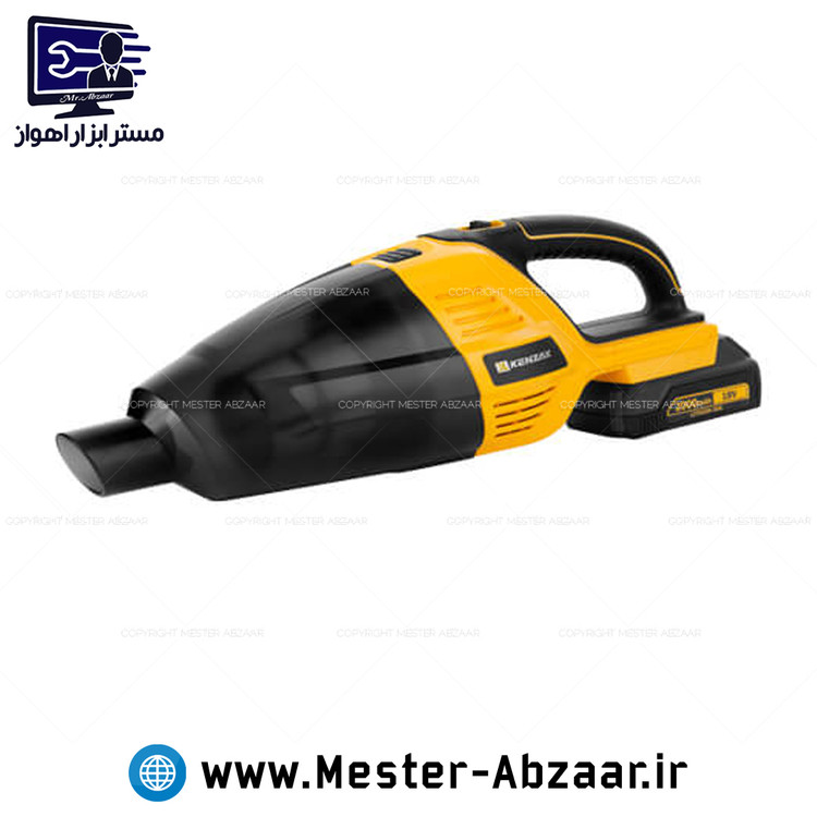 جارو شارژی توربو جاروبرقی خودرو با گارانتی کنزاکس مدل KVC-118 KENZAX