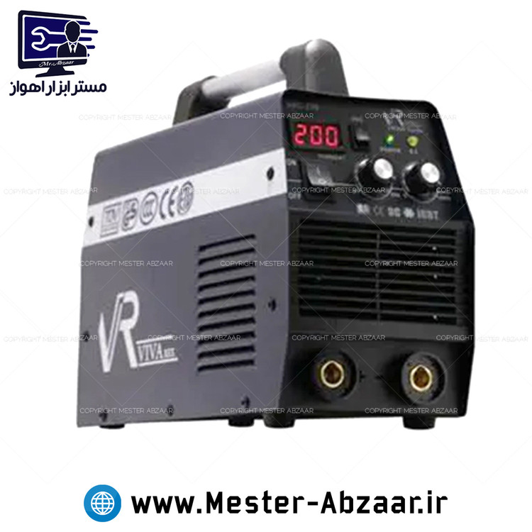 اینورتر جوشکاری 200 آمپر توربو صنعتی دو ولوم با گارانتی ویوارکس مدل VIVAREX VR200-TURBO