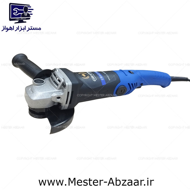 مینی فرز دیمردار 1400 وات دسته بلند کریتور مشکی آبی لیسانس ژاپن جدید کد CREATOR CRAG1400