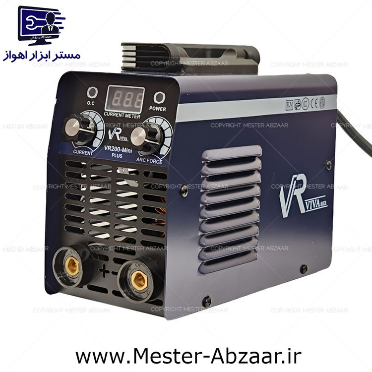 اینورتر جوشکاری 200 دو ولوم جدید پلاس با گارانتی ویوارکس مدل مینی VIVAREX VR200-MINi-plus