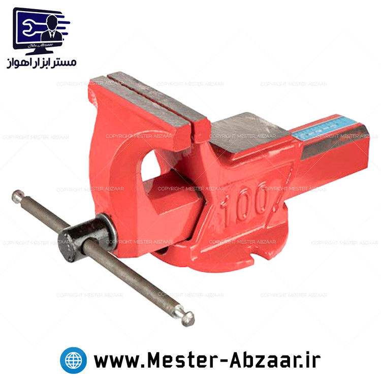 گیره 100 رومیزی فولادی نشکن ذوب ریزان آمل طرح ماتادور یک سال گارانتی مدل صنعت کاران SANATKARAN AMOL 100