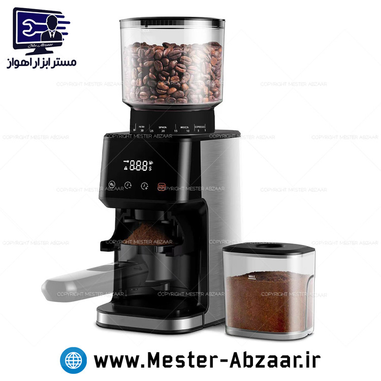 آسیاب دیجیتالی قهوه 165 وات لمسی نوا اصلی مدل NOVA NM-3662DG