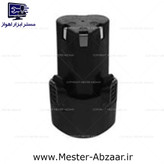 باتری دریل شارژی 12 ولت لیتیومی خشابی استوانه 12 Li-ion باطری مناسب ادون باس ویوارکس گریتک و..