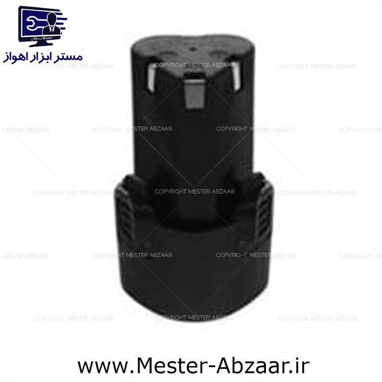 باتری دریل شارژی 12 ولت لیتیومی خشابی استوانه 12 Li-ion باطری مناسب ادون باس ویوارکس گریتک و..