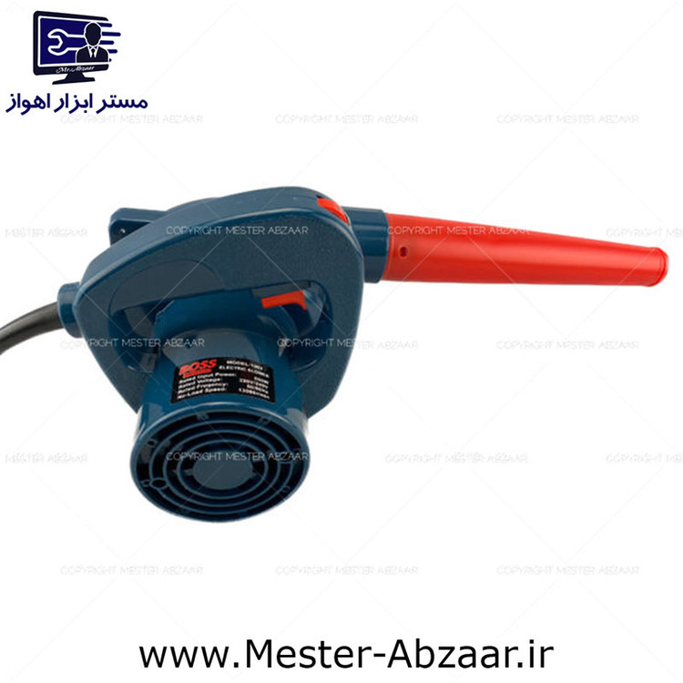 بلوور دیمردار 500 وات دمنده و مکنده بلور باس جدید خرطومی قرمز مدل 1003 BOSS