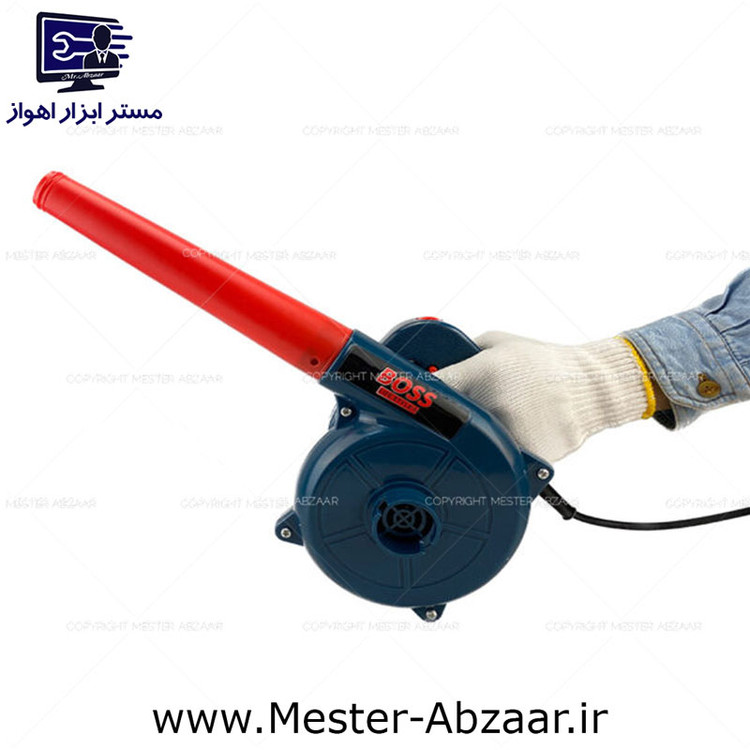 بلوور دیمردار 500 وات دمنده و مکنده بلور باس جدید خرطومی قرمز مدل 1003 BOSS