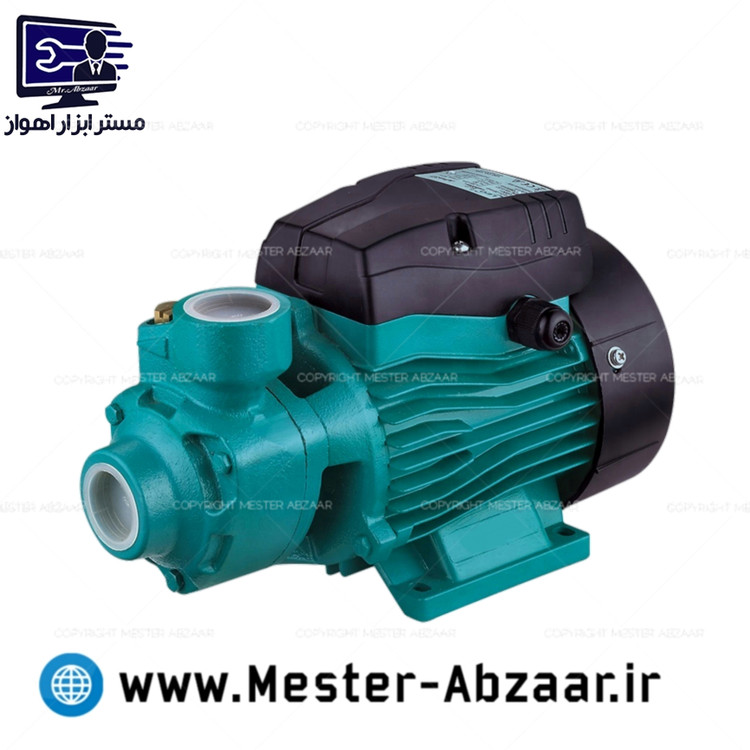 پمپ آب نیم اسب اصلی 5 کیلویی استاندارد اروپا محیطی واتر فلو طرح لئو مدل water flow qb60