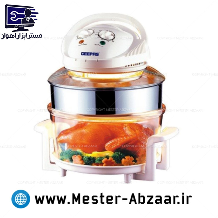 هواپز آشپزخانه جی پاس برقی بدون روغن جدید جیپاس مدل GHO4403
