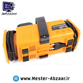 پمپ باد فندکی خودرو ۱۲ و ۲۲۰ ولت برقی خانگی دو کاره کمپرسور ماشین پمپ هوا فندکی و برق شهری مدل DCC-260