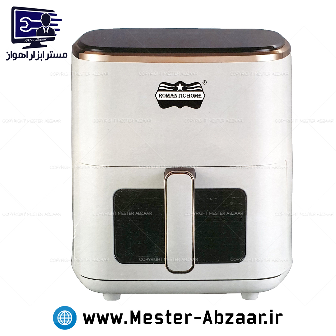 سرخ کن هواپز 5.3 لیتری بدون روغن 1400 وات مدل YJ805A دیجیتالی رمانتیک هوم ROMANTIC HOME