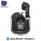 ایرپاد هندزفری بی سیم دیجیتالی مقاوم در برابر آب اقتصادی شارژی دارای رنگ بندی همراه با کابل تایپ C هدفون بلوتوثی مدل Ultra Pods