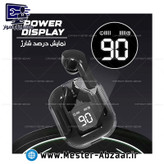 ایرپاد هندزفری بی سیم دیجیتالی مقاوم در برابر آب اقتصادی شارژی دارای رنگ بندی همراه با کابل تایپ C هدفون بلوتوثی مدل Ultra Pods