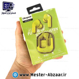 ایرپاد هندزفری بی سیم دیجیتالی مقاوم در برابر آب اقتصادی شارژی دارای رنگ بندی همراه با کابل تایپ C هدفون بلوتوثی مدل Ultra Pods