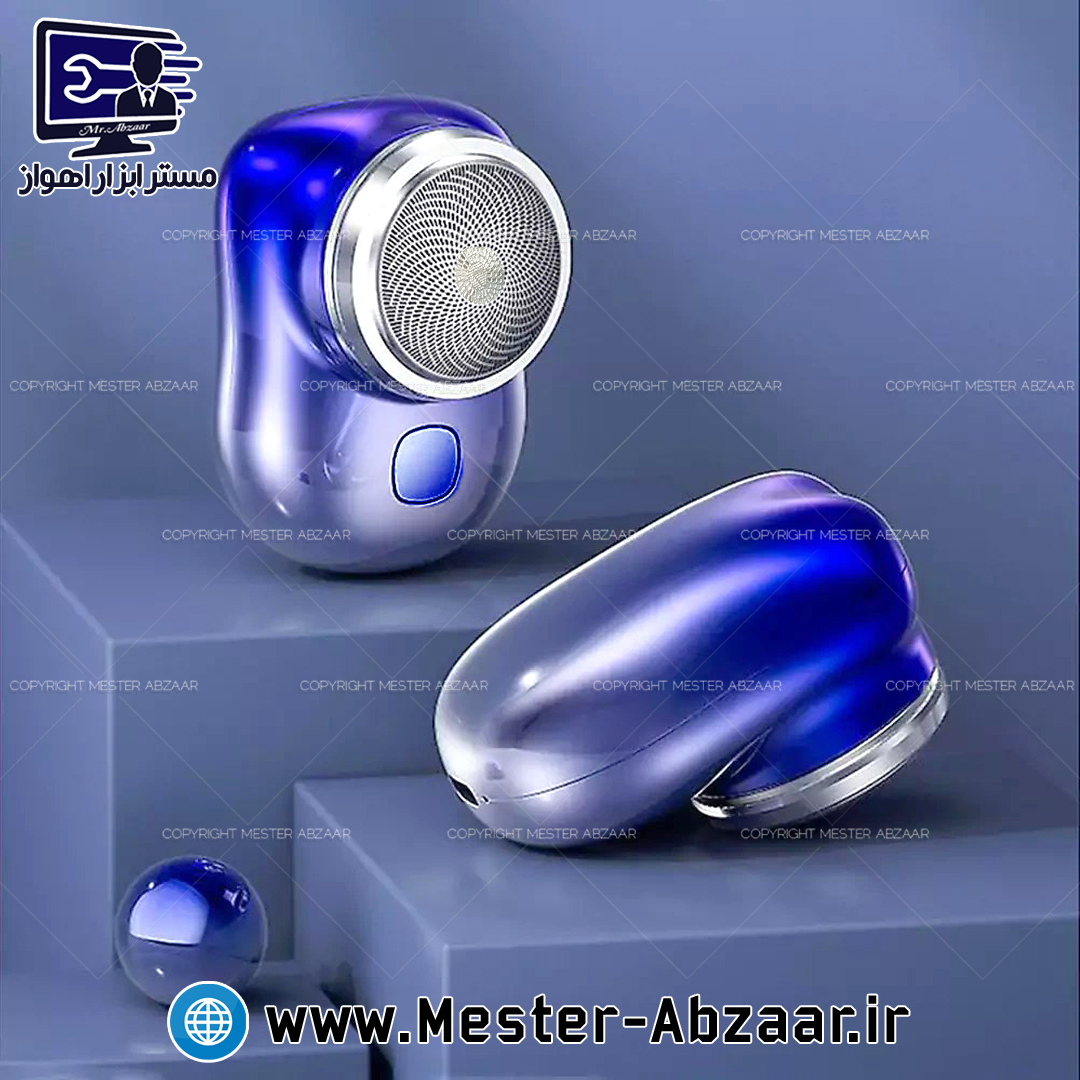 مینی شیور شارژی ریش تراش صفر زن اصلی جعبه مشکی مسافرتی جیبی کوچک مدل MINI ELECTRIC SHAVER TIPE.C